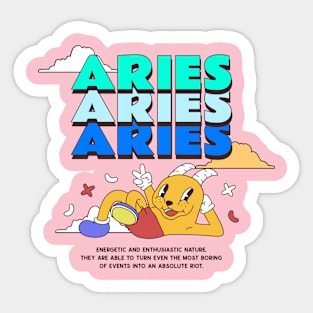 aries Sticker